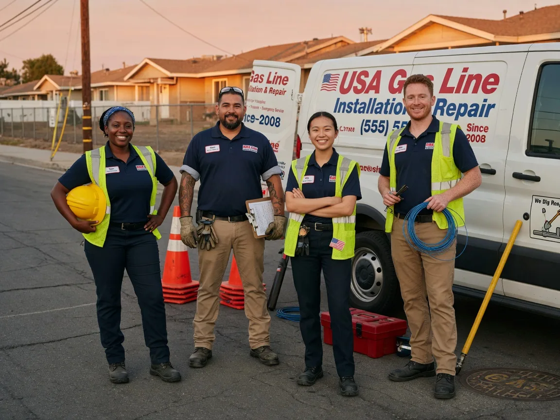 Gas Line Installation company in Lignite, ND